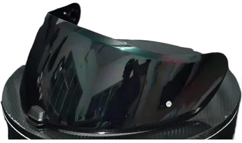 L6NqIAG Étui de lentille de visière de Casque de Moto, Anti-UV, Anti-poussière, Accessoires de Casque Visiere Casque Moto(Black)