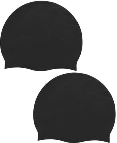 Abaodam Swim Cap for Boys and Girls Adults Soft Silicone Comfort-fit Swimming Hat Design