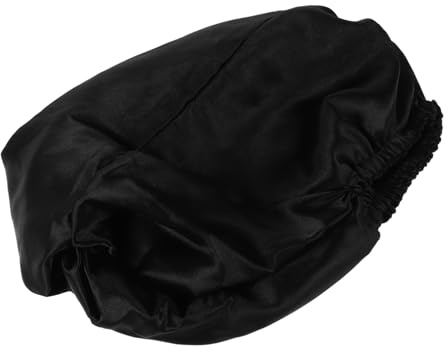 Healeved Elastic Cross Sleeping Bonnet Satin Cap for Curly Hair Breathable Design for Hair Care during Night Sleep after Shower