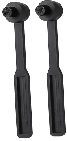 CIYODO 2 pezzi Spazzola per Pulizia Puntina per Vinyl Record Cleaner Accessorio Versatile e Portatile per Dei Dischi e