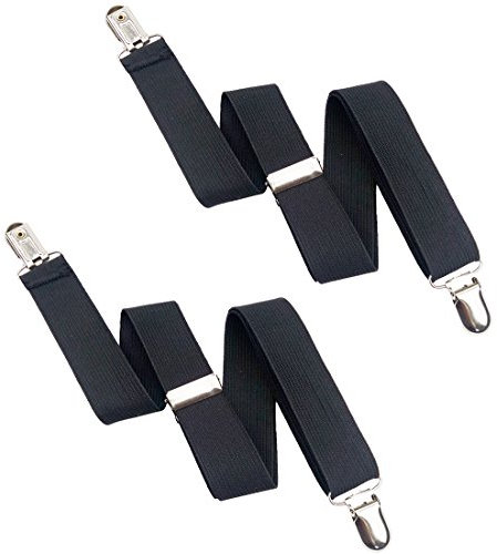 Acoser Betttuchspanner,Spannbetttuch Halter,Fit für alle Bettwäsche, Sofa, Tisch 50-200cm, 2 Stück (Schwarz)