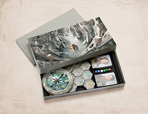 Marbushka Brettspiel - Gesellschaftsspiel für Kinder und Familien 2-6 spielers ab 13 Jahren [The Kingdom] - ökologisch, nachaltig und fair-Trade aus natürlichen Materialien in Ungarn
