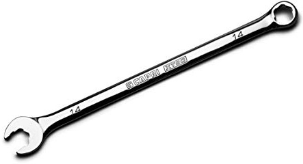 Capri Tools Llave combinada WaveDrive Pro de 14 mm para pernos regulares y redondeados