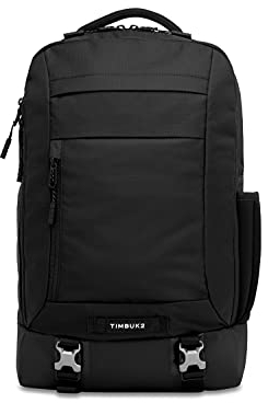 Timbuk2 Damen,Herren Laptoprucksack The Authority Pack DLX,Laptopfach: 15 Zoll,28l (Liter), Freizeit,Schwarz (Eco Black Deluxe),Einheitsgröße (OS)
