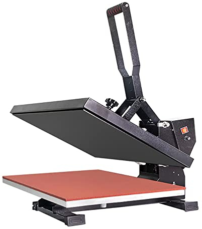 LJJ 2200W 38 x 38 cm Presse à Chaud Transfert Digital, Presse à Chaleur Multifonction pour t-Shirts/Mug/Assiette/Casquette