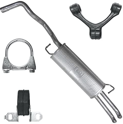 Endtopf Auspuff für Toledo 2 II Octavia 1 I 1 I Golf 4 IV 1.4 1.6 1.9 SDI