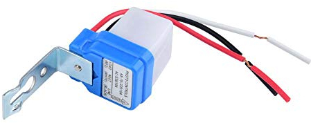 10A Lichtsteuerschalter, Außenlichtsteuerschalter Automatisches Ein-Aus Fotozellen-Lichtschalter Fotoschalter Lichtsensorschalter (24 V) (220V)