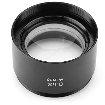 Barlow-lins 48 mm bred lins 7 × 6 × 5 Kp-0,5 x extra stereomikroskop objektiv för industri video mikroskop 48 mm montering 0,5 x barlow lins 48 mm bred