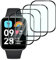 Dlxiks 4 Pezzi Pellicola Protettiva per Xiaomi Redmi Watch 3 Active,Installazione Facile,9H Durezza,Anti Graffio,HD Trasparente,3D Flessibile Protezione Schermo per Xiaomi Redmi Watch 3 Active