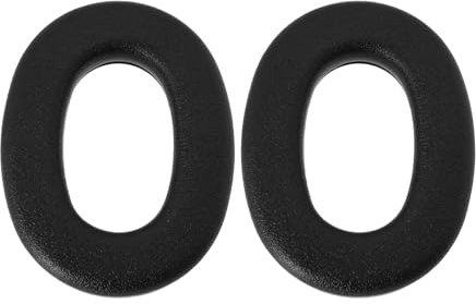 OTOTEC 1 Par de Orejeras de Esponja para Higiene de Auriculares Orejeras de Esponja de PVC Compatible con 3M Peltor Optime III 103 X 80 X 17 Mm Color Negro