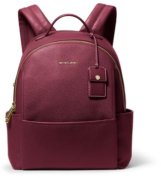 Michael Kors Sable Medium Backpack, Gold-Tone Hardware/Mulberry