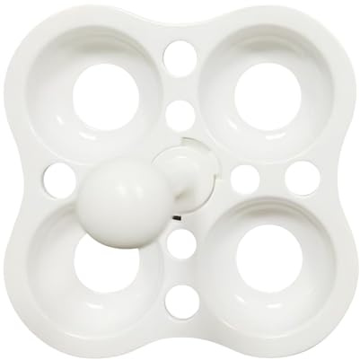 Support pour œufs de casserole, grille de cuisson à la vapeur, 9,1 x 9,1 x 8,4 cm, accessoire de cuisine, insert de cuisinière, idéal pour adultes, familles, utilisation intérieure et extérieure