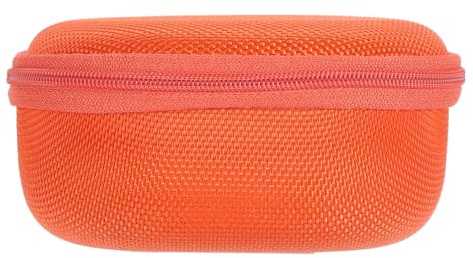 SUNGOOYUE Scratch -Resistant -Speaker Coperchio di Viaggio Fisso, Sacchetto di Protezione della Luce, Materiale in Nylon Eva, Altoparlante Micro Portatile (ORANGE)