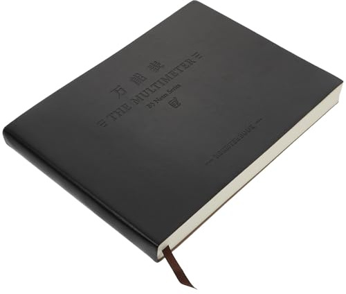 PRETYZOOM Libro de Contabilidad 320 Páginas Horizontal, Papel Suave Multifuncional, Cuaderno de Cuentas Práctico y Versátil para Oficina y Uso Diario