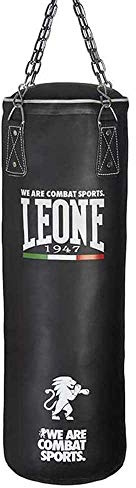 LEONE 1947 Sacco Allenamento Boxe PRO Nero 30 kg AT840