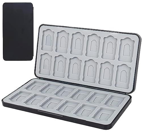 CTDMJ Nintendo Switch Game Card Case with 24 Slots, Switch OLED & Lite Game Card Holder & SD Card Storage