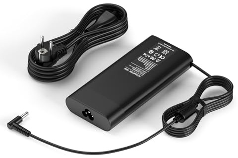 Jippofu Chargeur 150W Alimentation pour HP Omen Pavilion ZBook Studio Fury | pour HP Omen 15 17 Pavilion Gaming ZBook Studio G3 G4 G5 G6 Fury 15 17 G7 G8 TPN-CA11 TPN-DA09 L32661-001 Adaptateur