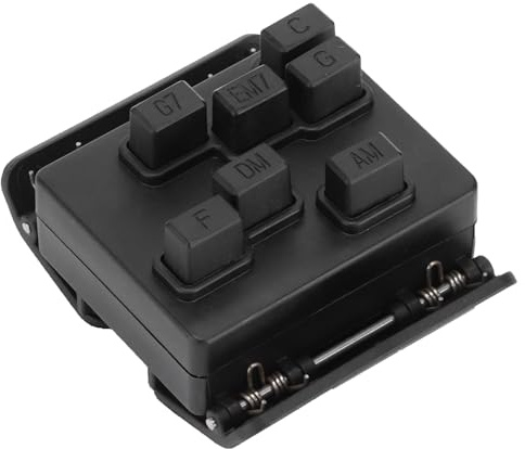 Akkord-Trainer, Gitarren-Ukulele-Knopf, Hilfs-Spielwerkzeug, Zum Aufstecken, Saiteninstrumententeile für Gitarrenliebhaber, Anfänger, Gutes
