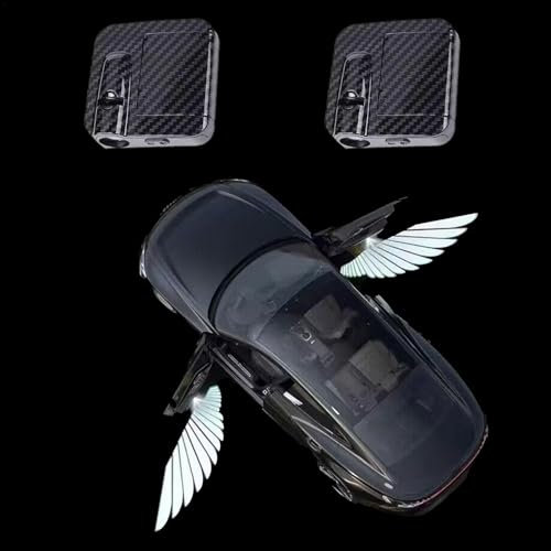 Car Door Lights Logo Projector - LED Angel Wing Courtesy Light | Angel Wing Car Door Projector Light for All