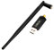 Chiavetta WiFi 6 per PC, adattatore Wi-Fi USB AX 900M, adattatore WLAN per desktop, laptop, PC, auricolari, tastiera, mouse, WLAN, Bluetooth per Windows 11/10