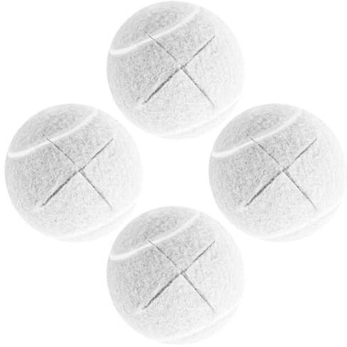 Precut tennisbollar för stolar, stol tennisbollar strumpor,Möbler ben Golvskydd PAD - Anti Slid Rubber Glide Coverings Desk Foot Covers för vardagsrummet Hem Workplace