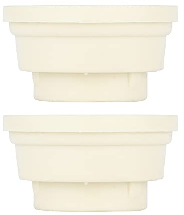 Gedourain Swimming Pool Ladder Rubber Bumper Durable Safety Plug for Replacement, Easy Install for Most Ladders, 2Pcs for Pool Accessory