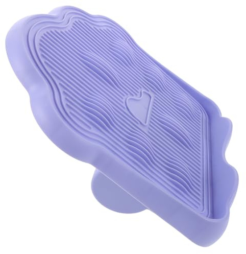 STOBAZA Tabla de Fitness Inclinada Multifuncional Plegable para Estirar Pantorrillas y Tobillos Plataforma Estable de Equilibrio para Yoga y Masajeador de Pies Portátil Color Morado