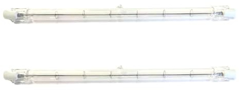 WOLTHID R7S Halogen Bulbs R7S T3 189mm 750W 120V J Type Halogen Light Bulb Double Ended Light Bulb for Work Security Landscape Lights Dimmable,750W, 2PCS