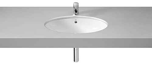Roca,Berna,Lavabo de porcelana de bajo encimera,Blanco,564mm x 424mm x 180mm,A327871001