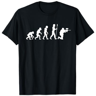 Paintball Evolution Paintballer Paintballspieler T-Shirt