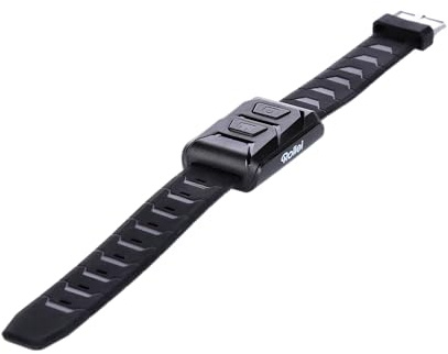 Rollei Fernbedienung für Actioncam 10S Plus und 11S Plus. Handgelenk-Fernbedienung zum stuern Action Cam 10S Plus und 11S Plus Schwarz