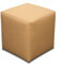 Best for Home - Sitzhocker Sitzwürfel | Bodenkissen Hocker | Sitzwürfel Kunstleder | Fußhocker Wohnzimmer | Fußhocker gepolstert | Sitzwürfel 40x40x40 | Sitzhocker Holzwerkstoff | Sitzwürfel (Beige)