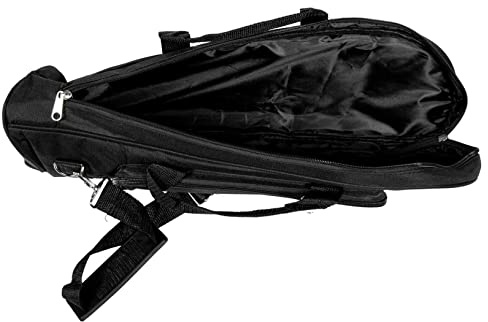 Tragbare, Stoßfeste Trompetentasche aus Oxford Cloth in Schwarz | Baumwolle Futter, Verdickte Ausführung, Inklusive Stimmwerkzeug, für Unterwegs und Aufbewahrung