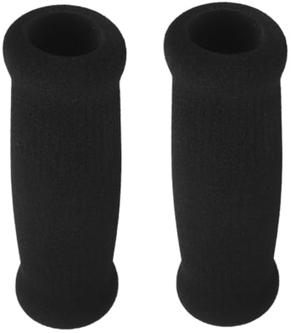 Mobestech Lot De 2 Poignées De Canne En Mousse Antidérapantes Remplacement De Poignée Pour Canne De Marche Housse Confort Pour Béquilles Installation Facile