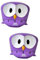 ABOOFAN 2St Countdown Timer küchentimer muttertagsgeschenk anneler günü hediye Mothers Day Umweltfreundlicher Timer Tier-Timer elektronisch Wecker Countdown-Timer Kleinkind Violett