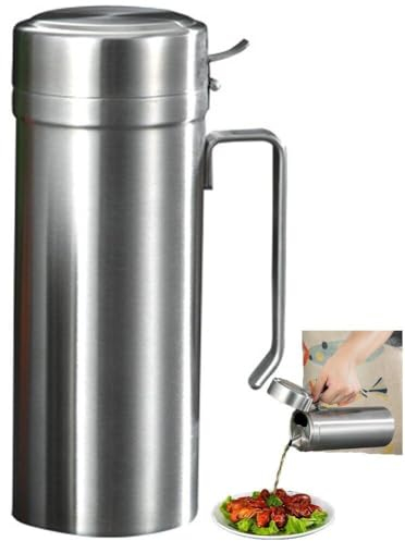 Huile D'huile À L'épreuve D'huile À L'épreuve en Acier Inoxydable Pot De Cuisine Assaisonnement Conteneur De Bouteille Conteneur D'huile Cuisine De Cuisine Outils