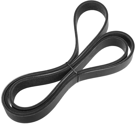 Partuto Keilrippenriemen Nr. 31110RL5A01 - Antriebsriemen für Lichtmaschine und Wasserpumpe - für Acura TSX 2009-2014, Gummi, Schwarz - 1 Stück