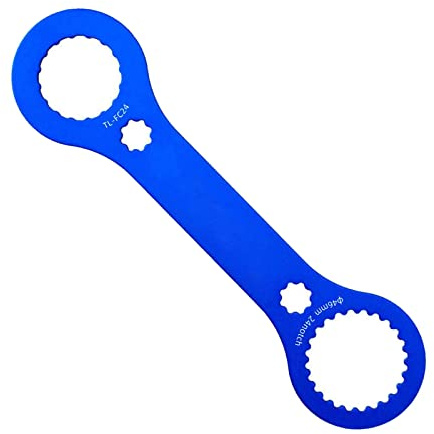 yuentoen BB-Schraubenschlüssel, Fahrrad Innenlager Schraubenschlüssel, Centerlock Werkzeug, Tretlager Entferner, für Dub/Tl-Fc32 (BB44-16) / Tl-Fc25 für Fahrradreparaturen ﻿
