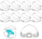 10 PCS Dummy Case, Dummy Holder, Dummy Steriliser, Dummy Box, Pacifier Case, Dummy Holder Case, Pacifier Holder, BPA-Free Dummy Container, Holder Box for Kids, Baby, Travel, Home