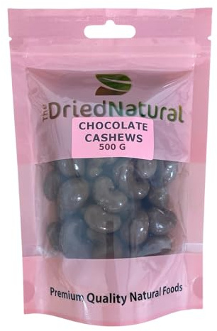 Milk Chocolate Cashew Nuts – Chocolate-Coated Nuts Snack - Free PP - TDN (500 g)