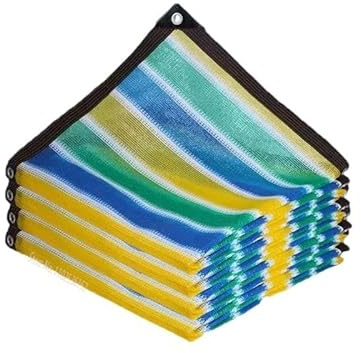 Toldo de polietileno de alta densidad para patio, protección UV, para jardín, piscina, pérgola, invernadero, refugio solar, tamaño 3 x 4 m