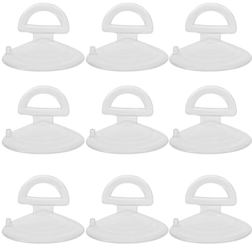 IMIKEYA Silicone Suction Light Bulb Extractor 10pcs Compact Removal Tool | High Transparency Finish, Strong Suction Performance, Convenient for Changing Bulbs and Lamp Cup Removal