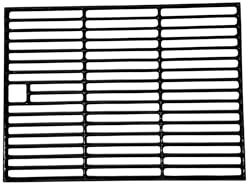 Cook'in Garden - Grille pour Barbecue en Fonte émaillée - 41,5 x 31,5 cm | Résistante aux Hautes températures, Cuisson Uniforme, Lavable au Lave-Vaisselle, Compatibilité Multi-Marques