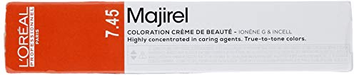 L'Oréal Professionnel Majirouge 7,45 Mittelblond Intensives Kupfer Mahagoni Rubilane, 1er Pack (1 x 50 ml)