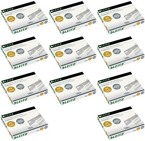 Leitz 55720000 Power Performance P3 Heftklammern, 26 / 6 (10er Pack)