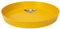 Elho Loft Urban Soucoupe Ronde 17 - Soucoupe pour Extérieur - Ø 17.3 x H 2.4 cm - Jaune/Ocre