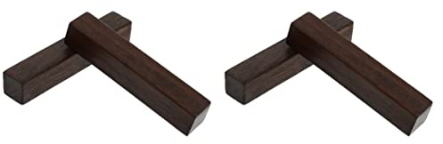 Tofficu 4stücke Holz-briefbeschwerer Für Chinesische Kalligraphie Kleine Briefgewichte Aus Massivem Holz Elegantes Design Für Zuhause Und Büro Für Kalligraphie Und Zeichnen