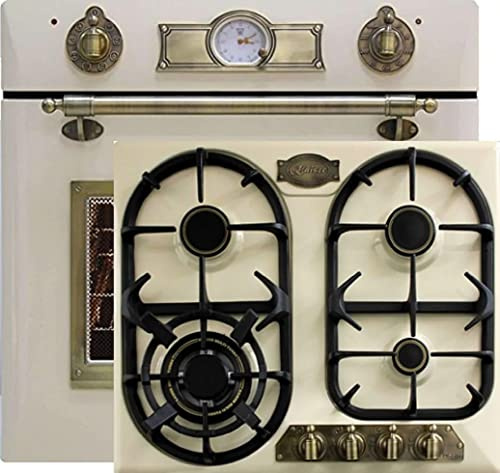 Kaiser EH 6355 ElfEm 67L - Juego de horno eléctrico empotrado, 6325 ElfEm, 60 cm, incluye placa de gas
