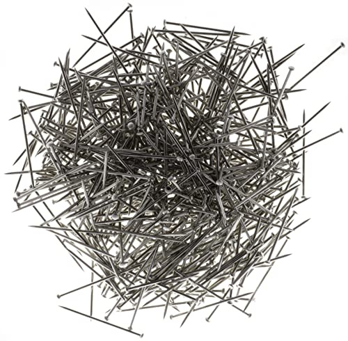 AERZETIX - C65472-25g Packung mit Nadeln/Stecknadeln - universal - länge: 18 mm - ca. 514 stück - aus Metall - zum nähen kurzwarenhändler näherei saum Kleidung Stoff Hose konfektionsnadel