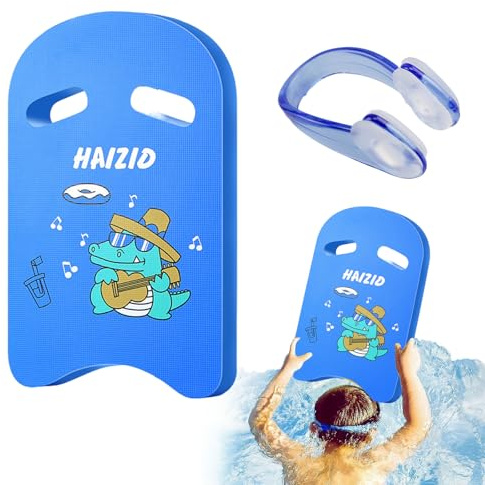 Tabla de Natación,Tabla de Natación Niños,Tabla de Flotación en Forma de U,Tablero Flotante para Entrenamiento de Natación,Tabla Entreno de Natación,Ayuda para Natación Infantil,con Clip Nasal